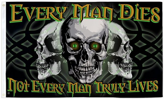 Skull Flag Every Man Dies