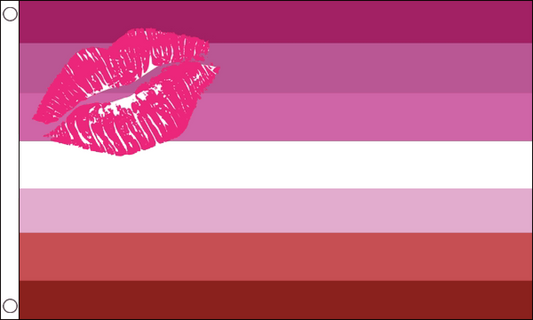 Lipstick Lesbian Pink Stripes