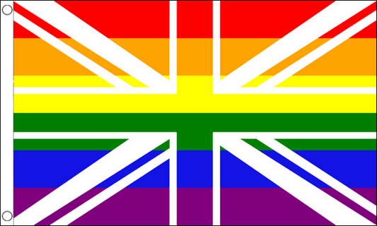 Rainbow UK Pride 3x5 Flag