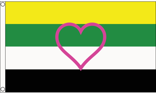 Skoliosexual Pride 3x5 Flag